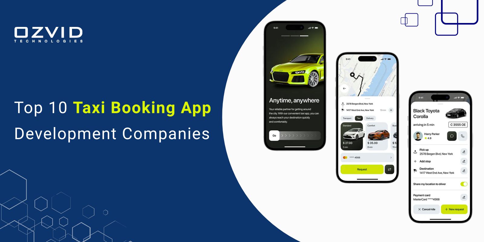 Top 10 Taxi Booking App Development Companies